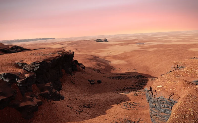 دلتا نهر قديم على المريخ تعزز فرضيات وجود حياة سابقة هناك